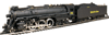 HO 4-6-4 Hudson Steam Locomotives - Refurbished