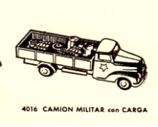 4016 Military Flat-Bed with Cargo Truck