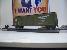 HO Scale U.S. Army Box Car #61269