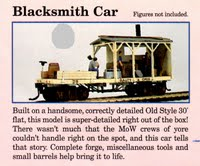 HO Scale Blacksmith Car Lackawanna - Ready To Run