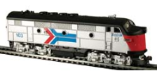 HO F3-A Amtrak DCC & Sound Diesel Locomotive