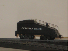 HO Canadian Pacific Slope Back Coal Tender