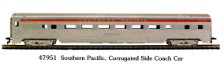 HO CS Southern Pacific - Silver/Red Stripe