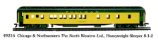HO HW Chicago & Northwestern - The North West Ltd.