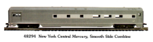 HO SS NYC Passenger Cars - Mercury