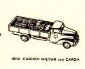 4016 Military Flat-Bed with Cargo Truck