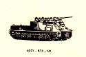 4021 BTR 50 Military Vehicle