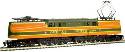 HO scale GG-1 Great Northern Locomotive